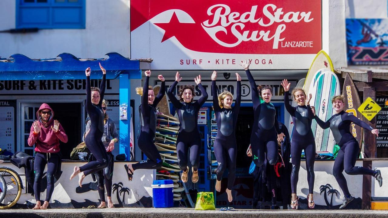 Hostel Red Star Surf&Yoga Camp Lanzarote Famara Exterior foto